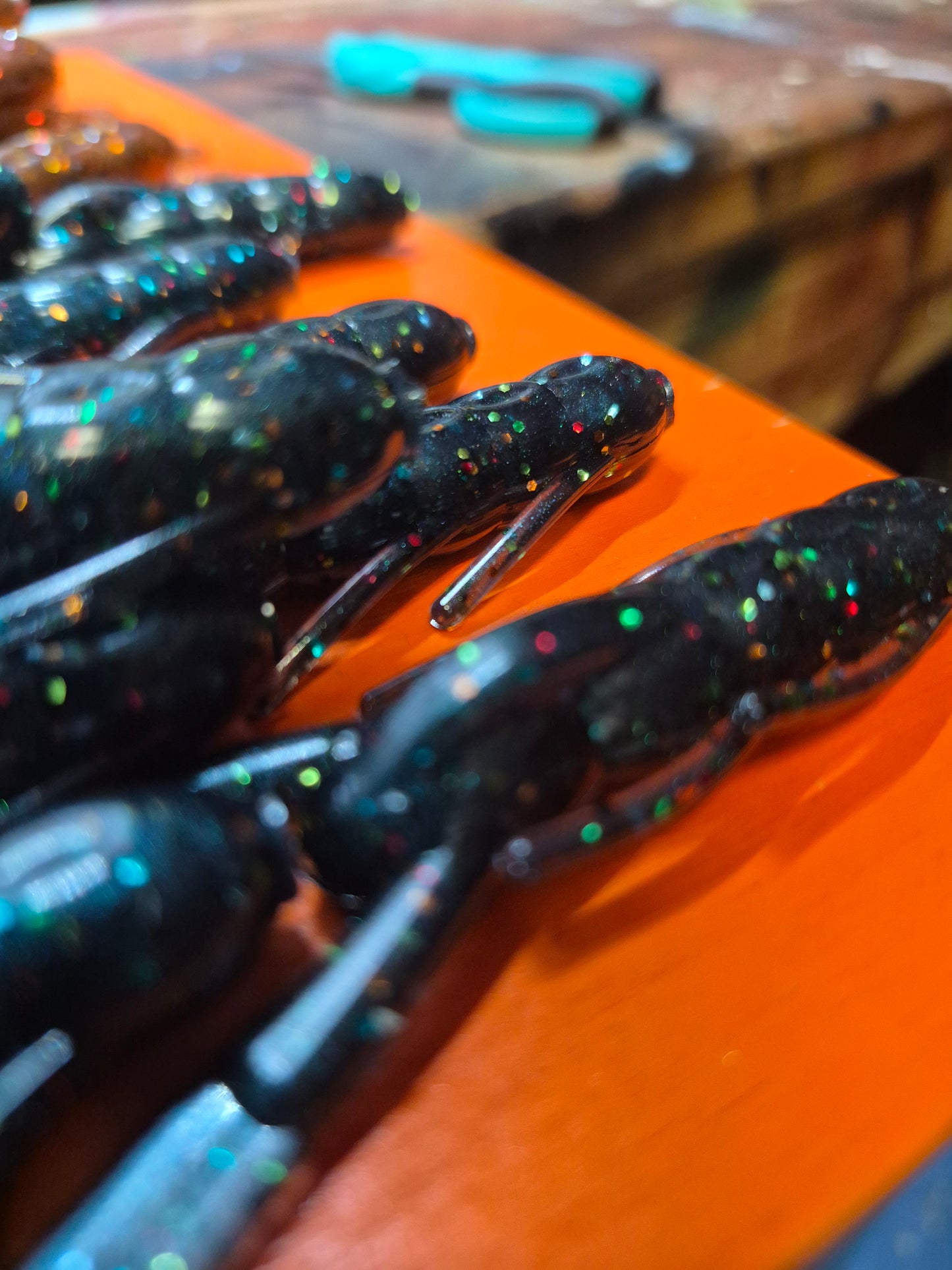 3.5" CRAWDADDY STEALTH GREEN