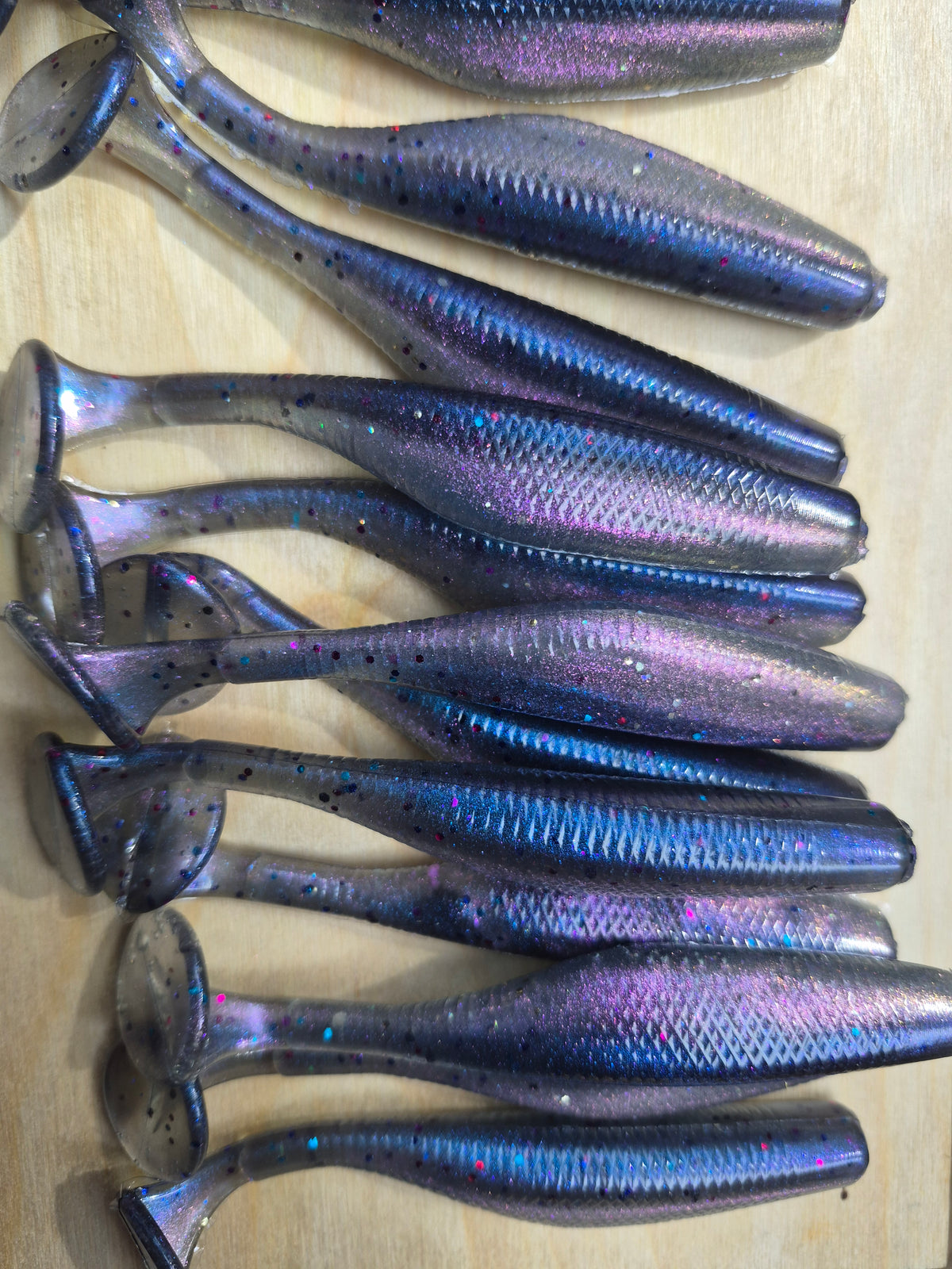 3.8" ASSASIN SWIMBAIT TWILIGHT HYPERSHIFT 8PK