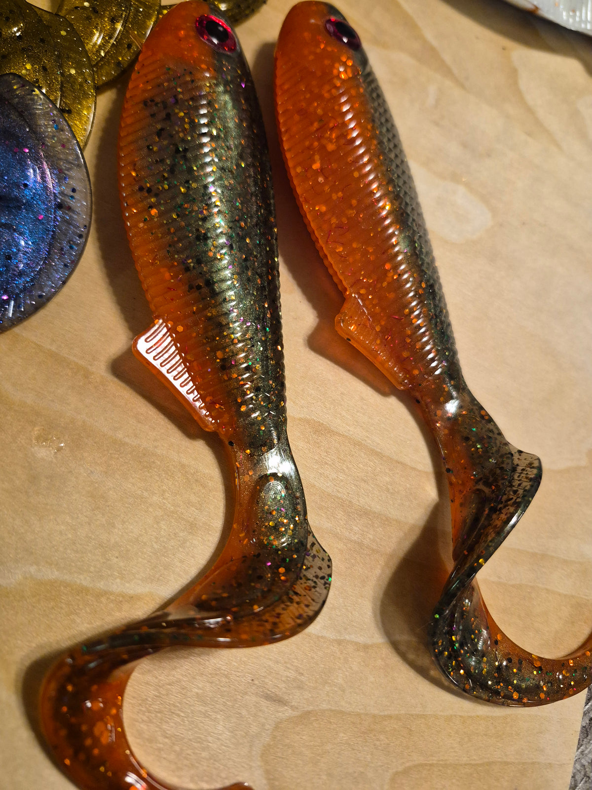 7.6" REAPER TAIL 2PK HUNTERS ORANGE