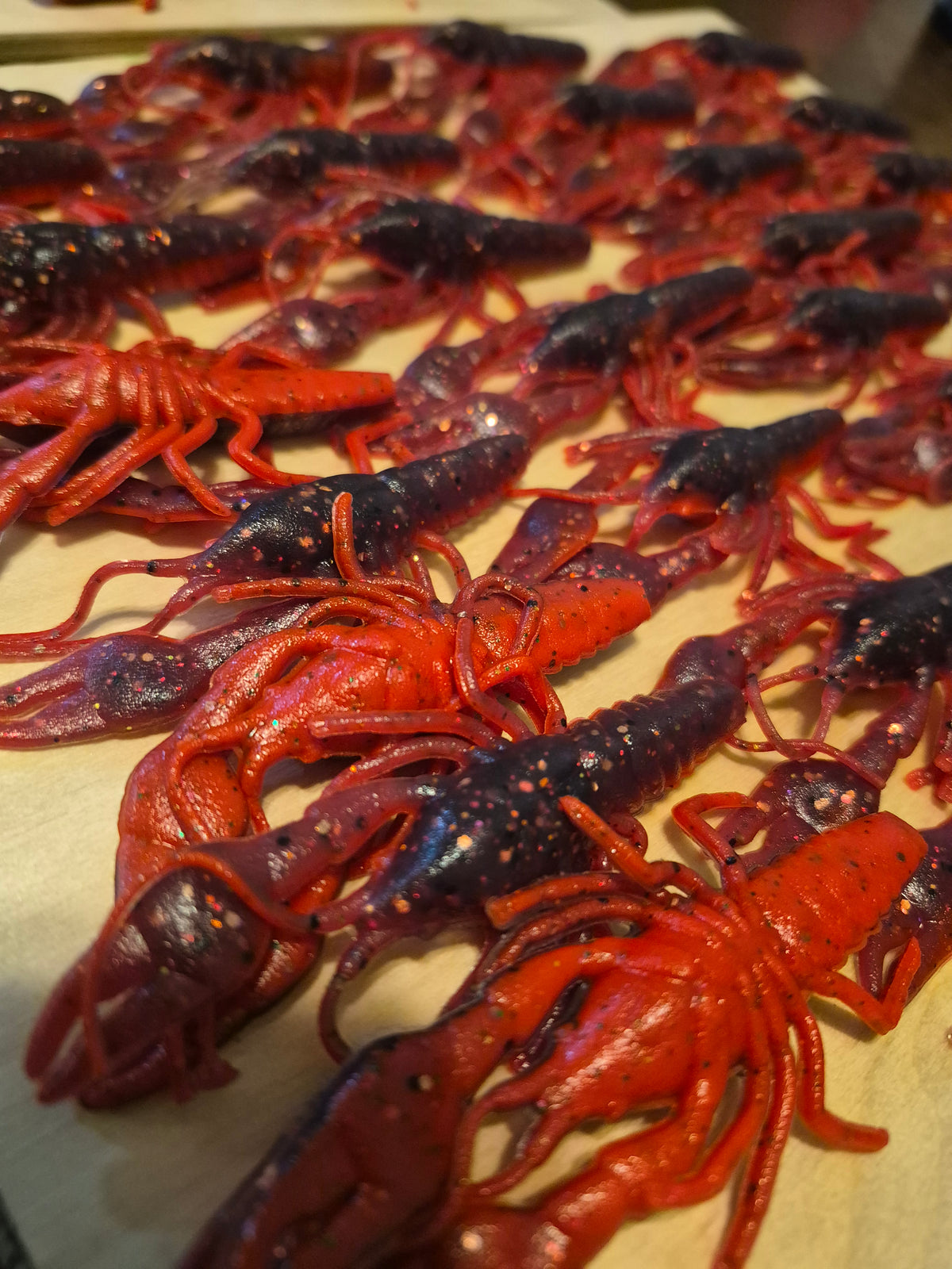 THE CAPO 3.5 " Crawfish MOLTING RED