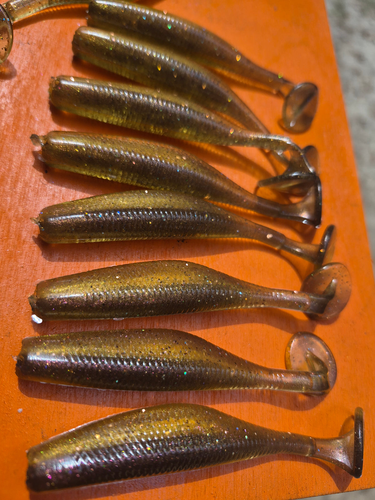3.8 Assassin swimbait GOLDEN ECLIPSE 8PK