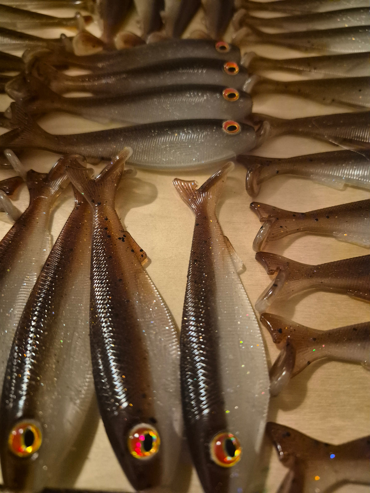 THE General 4.3 SWIMBAIT SCUPPERNOG PEARL