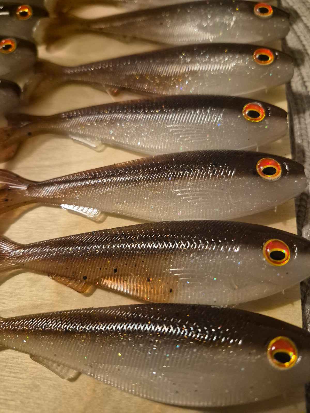 THE General 4.3 SWIMBAIT SCUPPERNOG PEARL