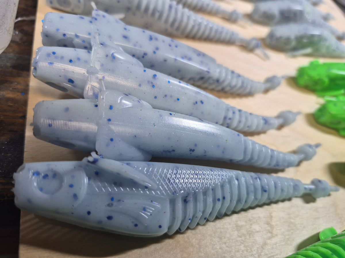 The DOUBLE CROSS 5.25" 5PK BLUE PEARL
