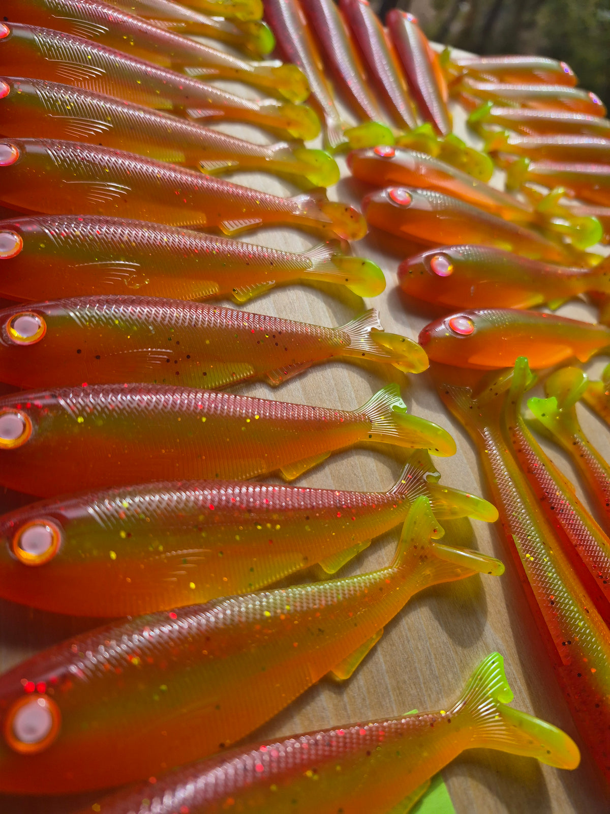 THE General 4.3 SWIMBAIT FIRETIGER 6pk