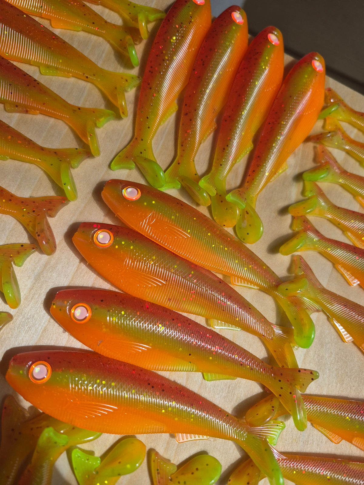THE General 4.3 SWIMBAIT FIRETIGER 6pk