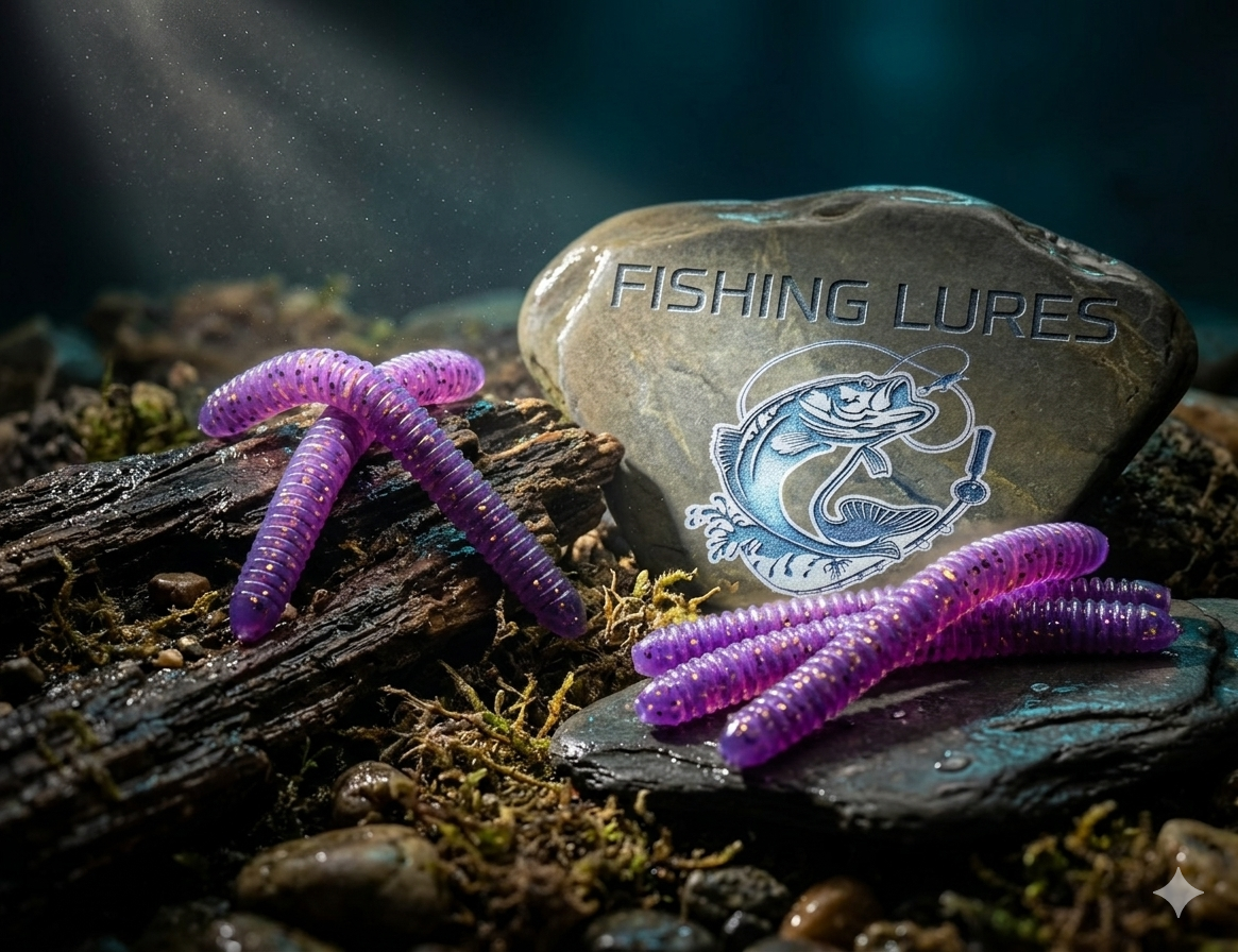 THE SOLDIER 3.5" Crinkle Fry bait worms