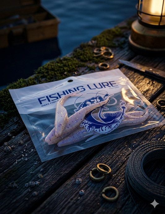 THE FUGITIVE 4" Super Fluke (favorite jerk bait)