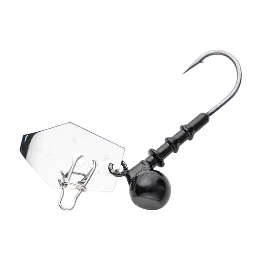 The SHAKEDOWN JIG compact direct-connect bladed jig.