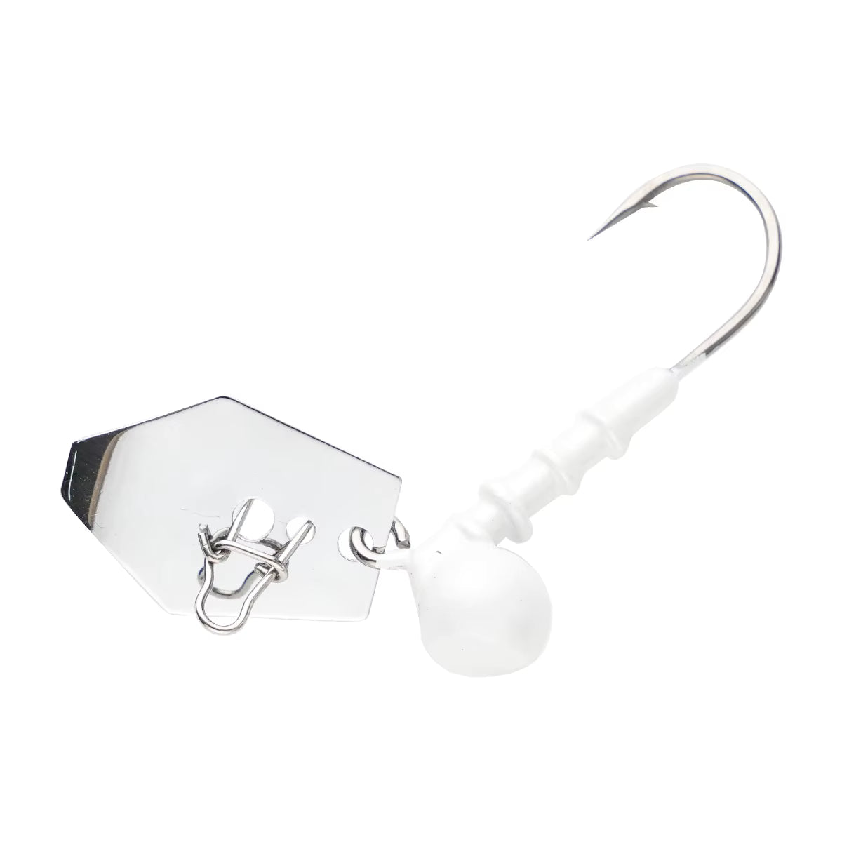 The SHAKEDOWN JIG compact direct-connect bladed jig.