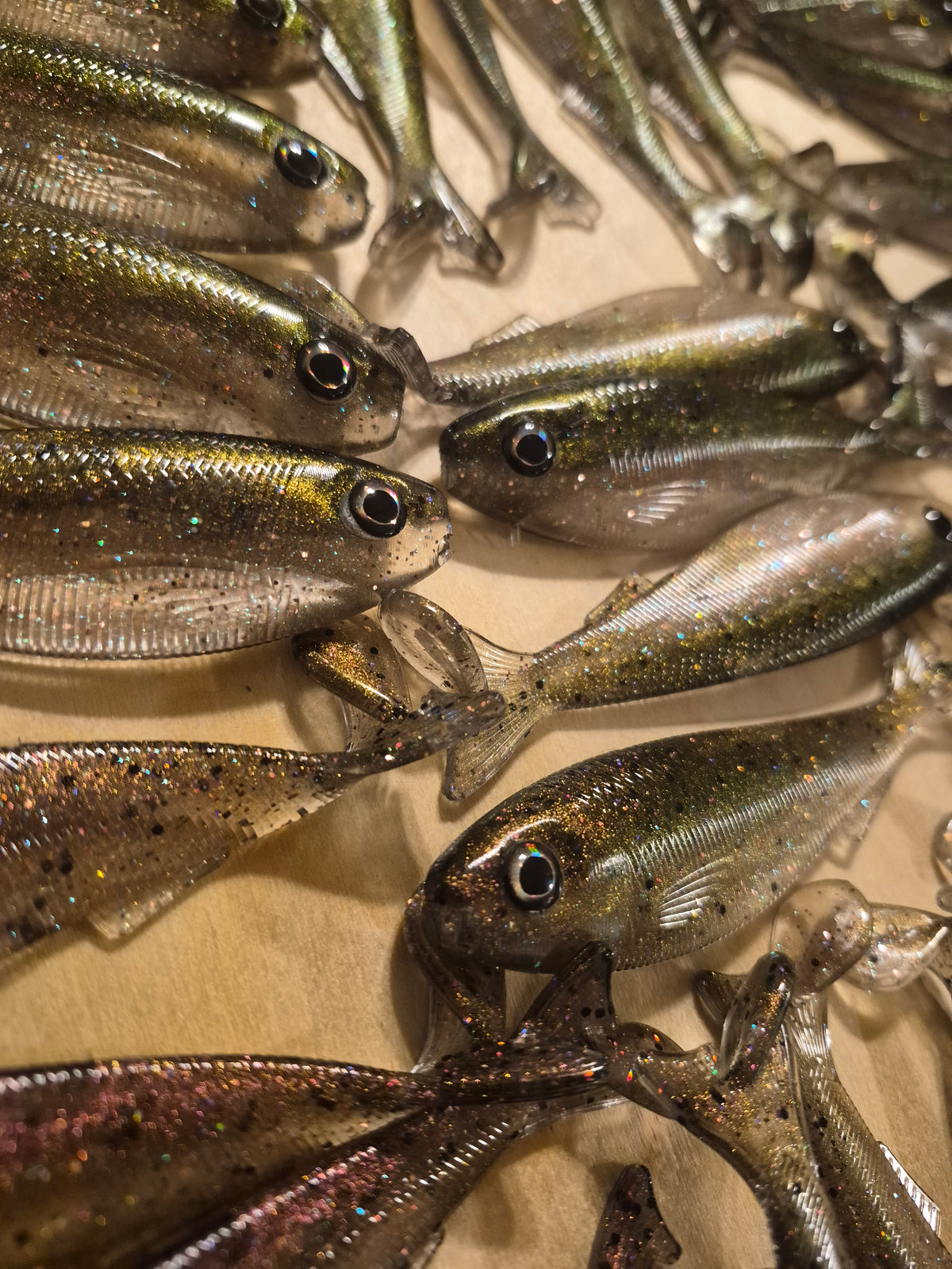 THE General 4.3 SWIMBAIT CHAOTIC SHINER