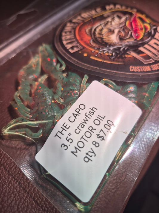 THE CAPO 3.5 " CRAWFISH Motor Oil
