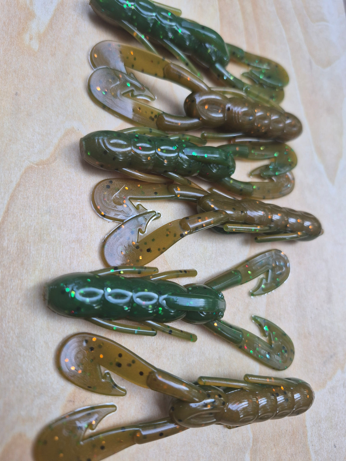 3.5 CRAWDADDY 6PK BAYOU MUD