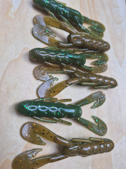3.5 CRAWDADDY 6PK BAYOU MUD