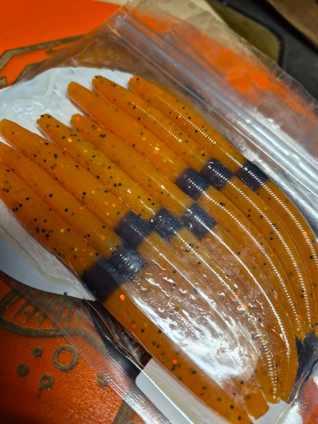 THE ENFORCER 5"Stick bait with reinforced hook sleeve, Sweet Potato