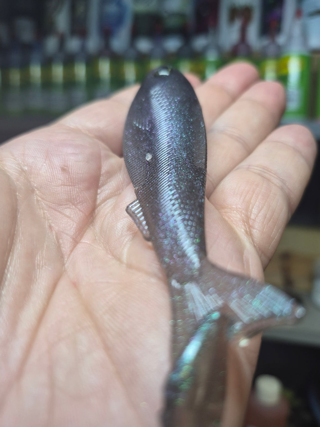 The General 4.3" SWIMBAIT Hypershift Brilliant Plasma