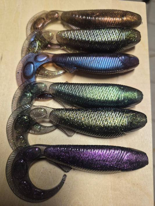 The 5.4" REAPER TAIL Hypershift variety 6 pack