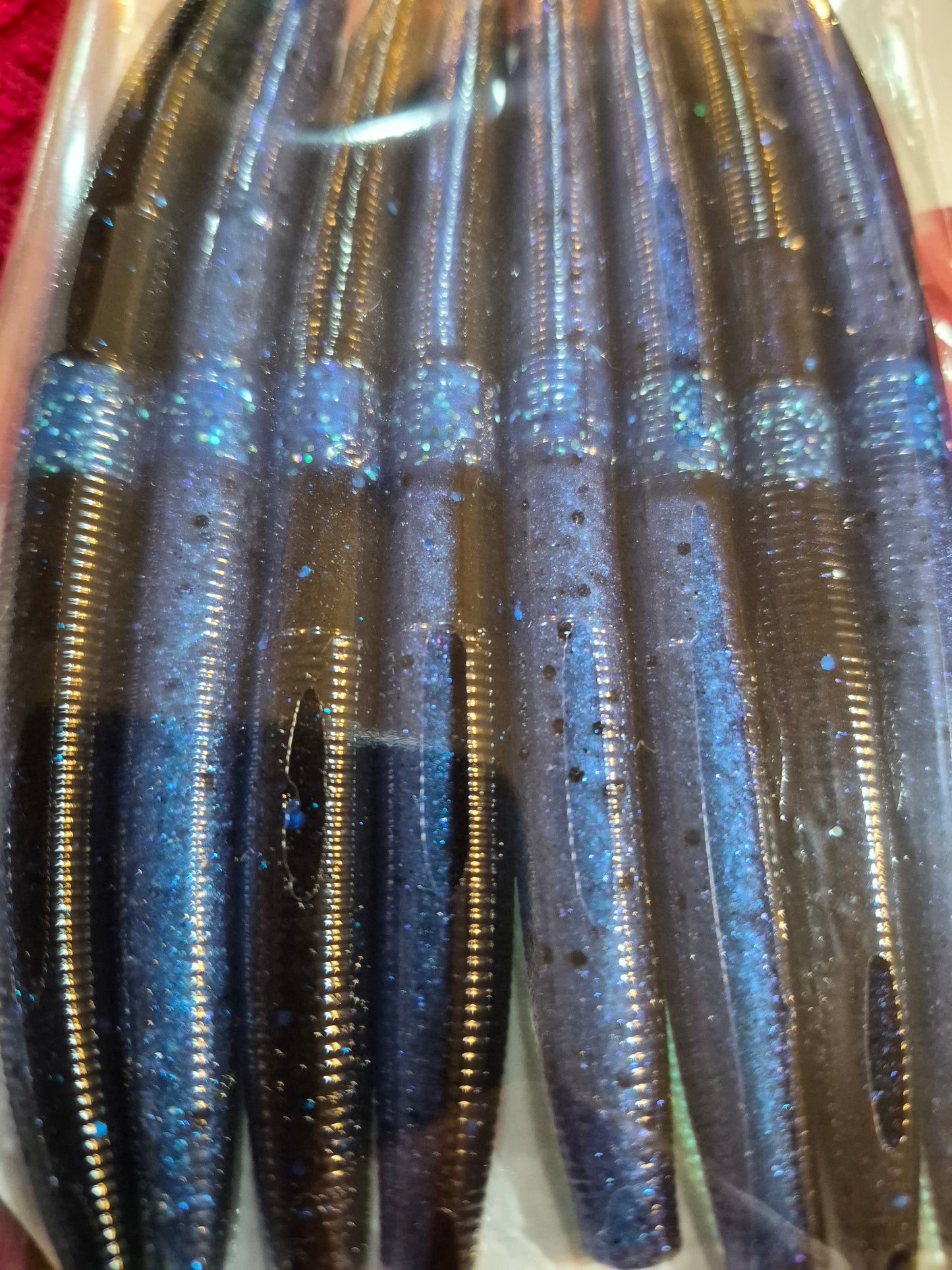 THE ENFORCER 5"stick bait with reinforced hook sleeve BLUE MIDNIGHT