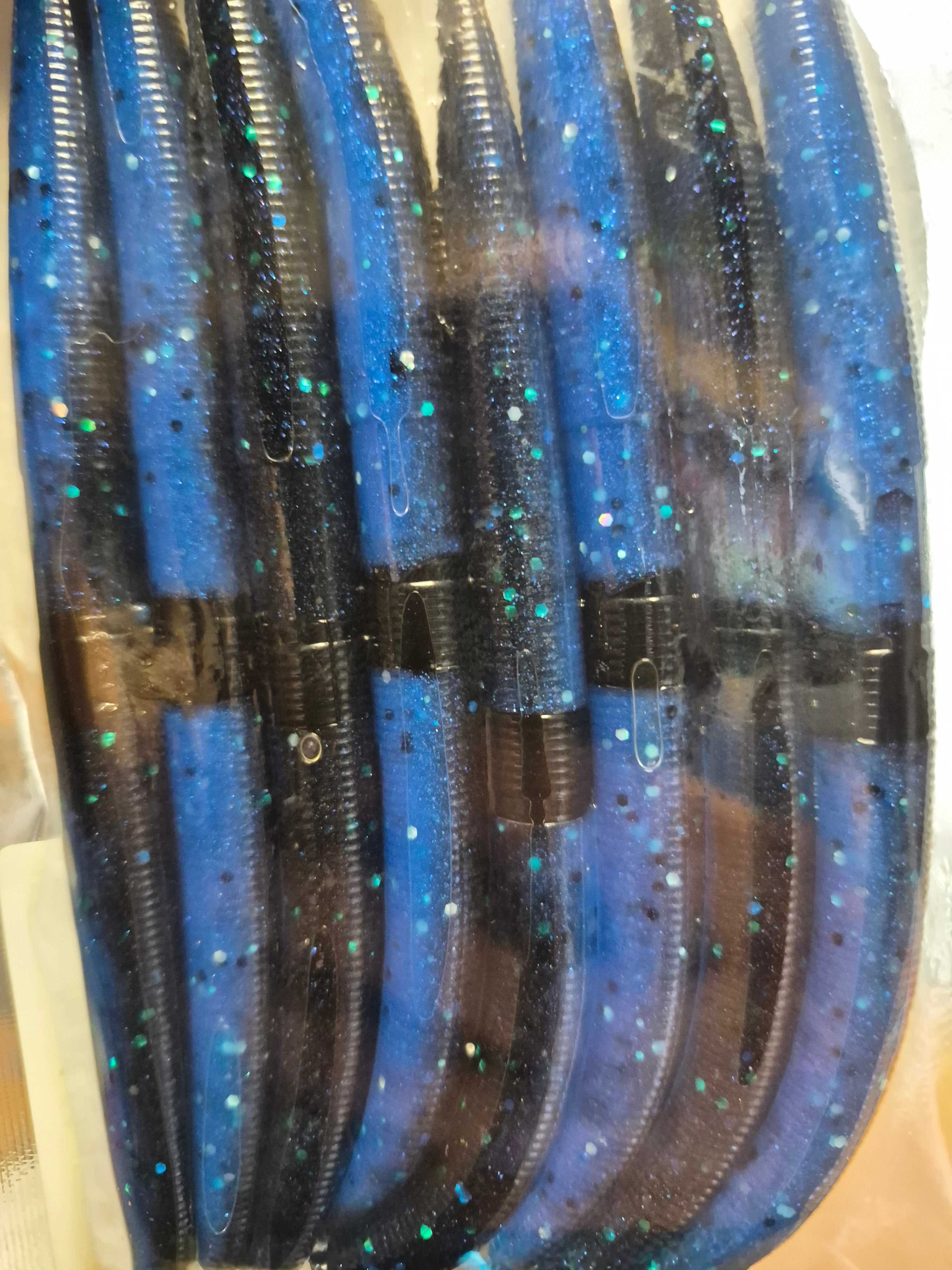 THE ENFORCER 5"stick bait with reinforced hook sleeve KNIGHT SHADE