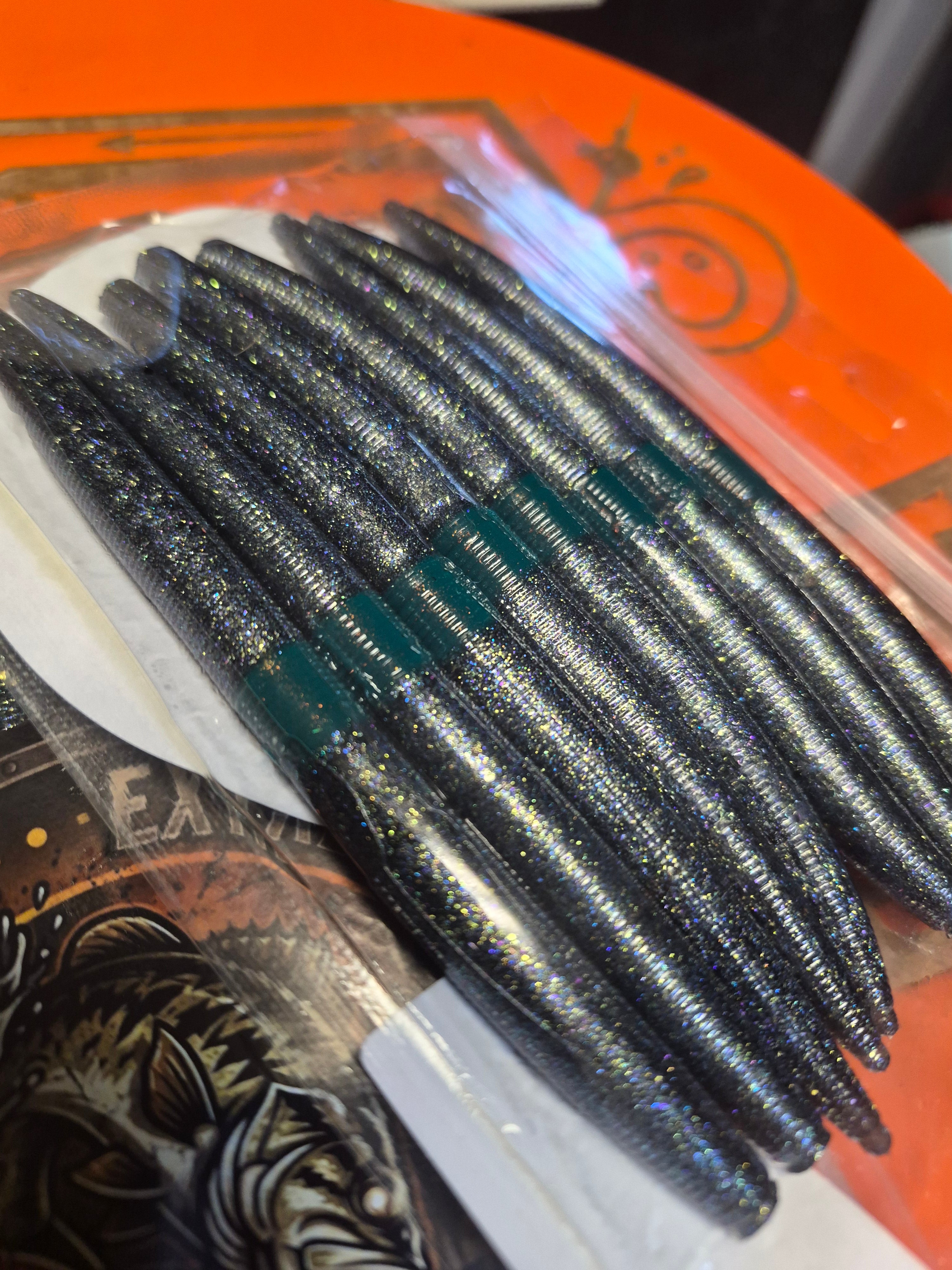 The ENFORCER 5"stick bait with reinforced hook sleeve NO SALT