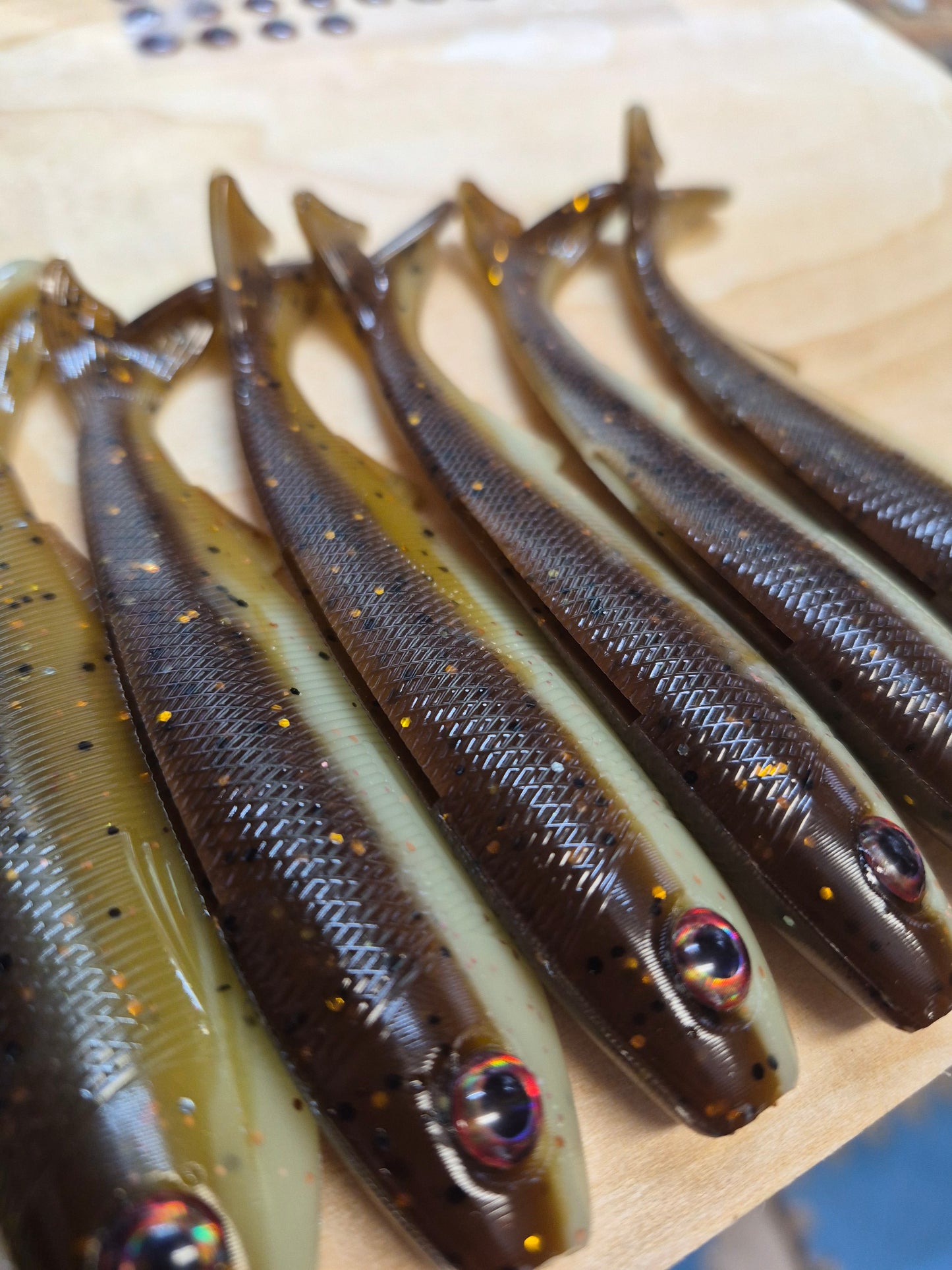 THE GENERAL 4.3 SWIMBAIT WHISKEY SHINER