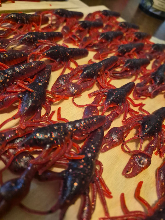 THE CAPO 3.5 " Crawfish MOLTING RED