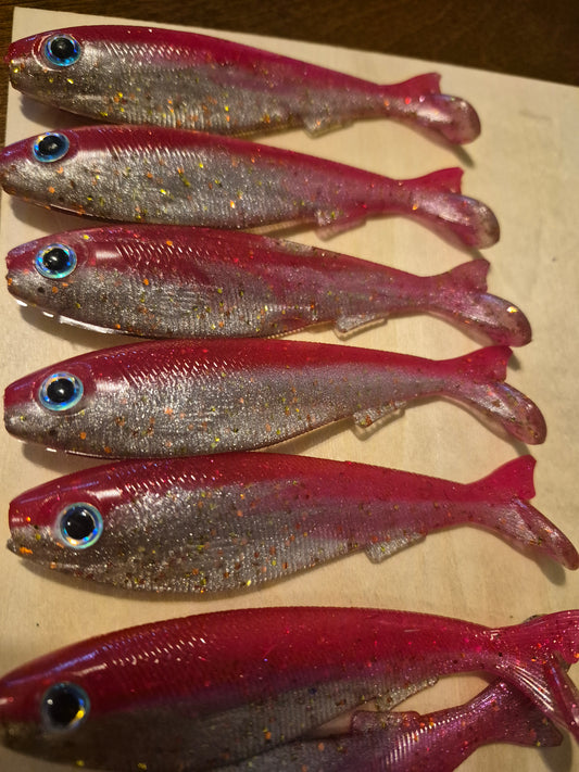 THE General 4.3 SWIMBAIT CHERRY SHINER