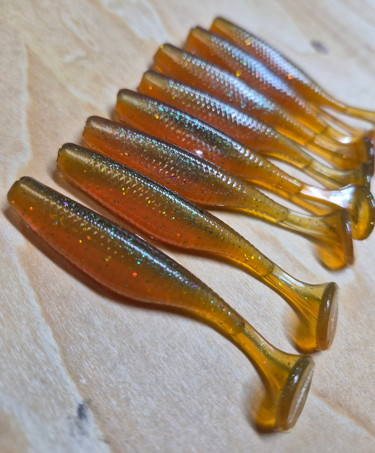 2.8" Assassin paddle tail BLUEGILL