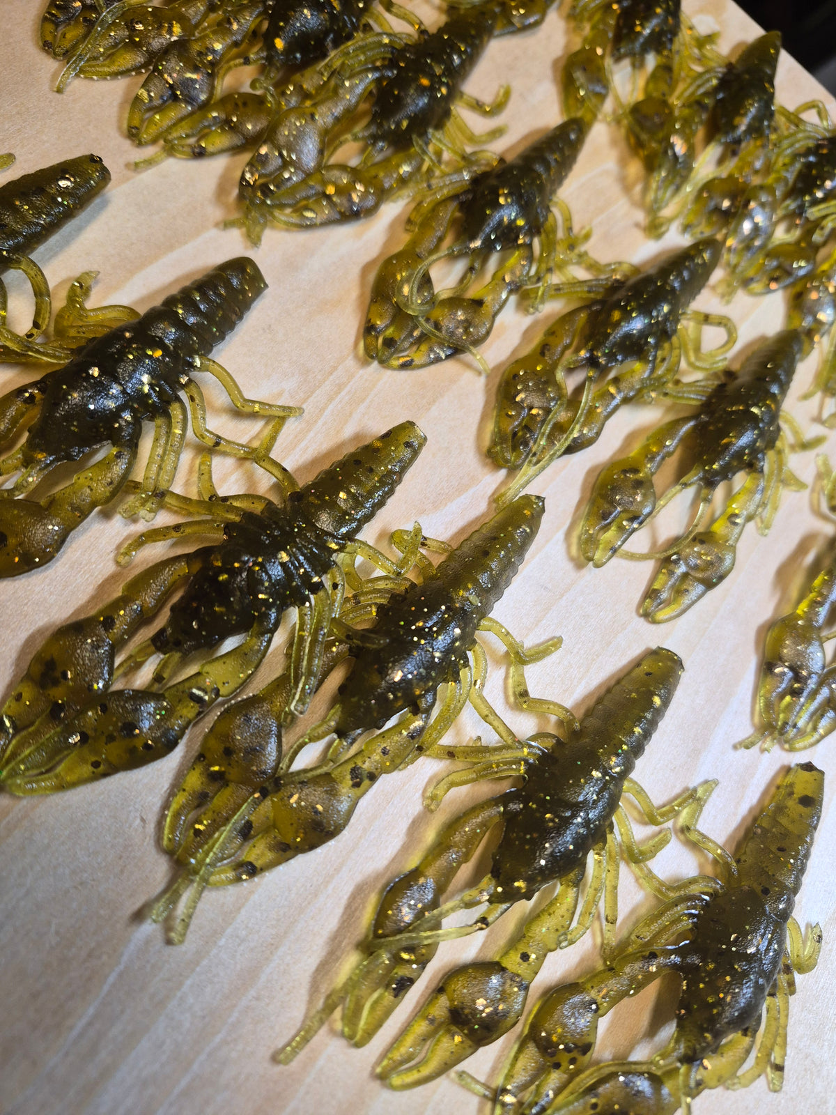 The Capo 3.5 crawfish WATERMELON BROWN 8PK
