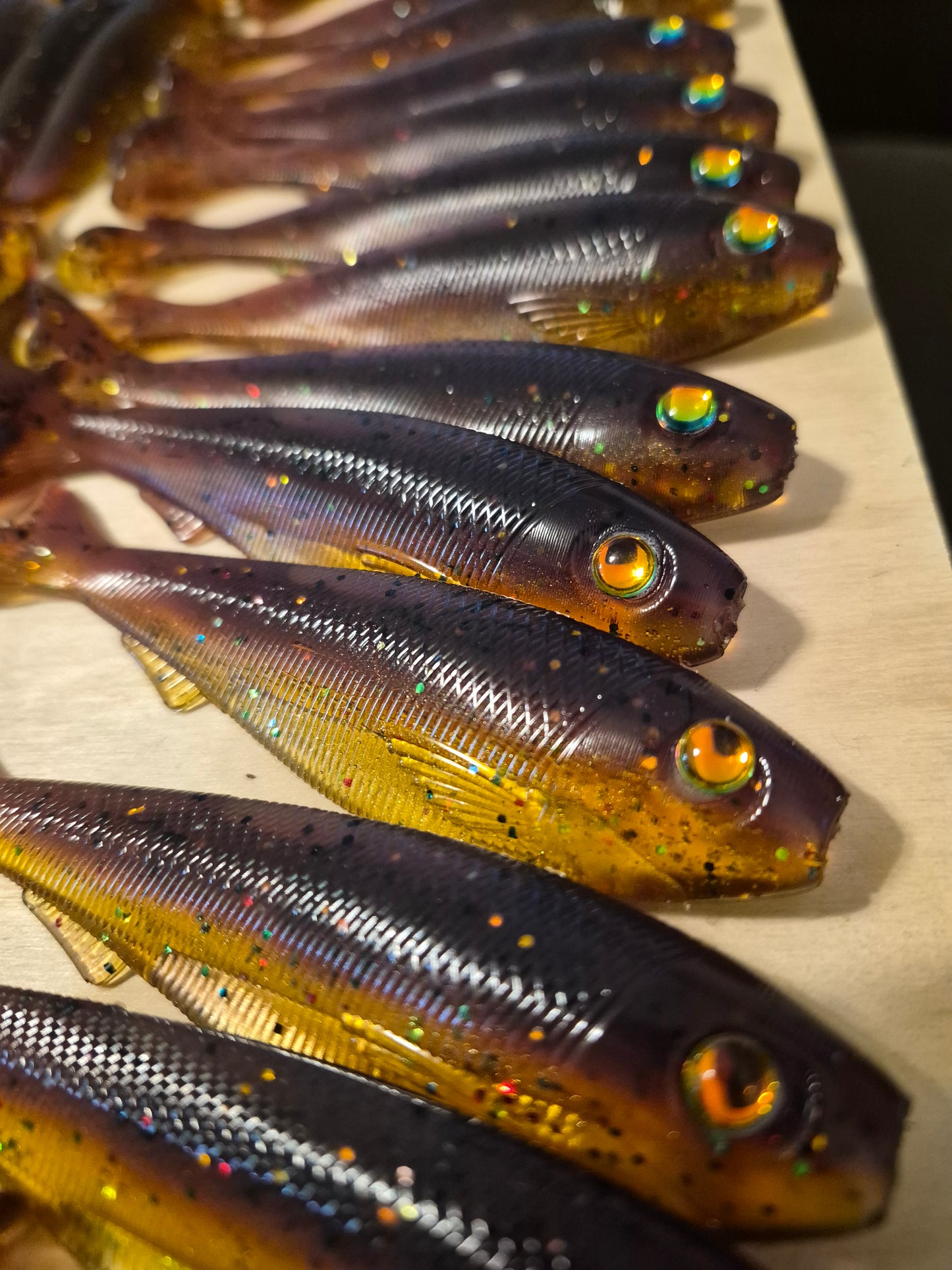 THE GENERAL 4.3 SWIMBAIT  Golden oil shad
