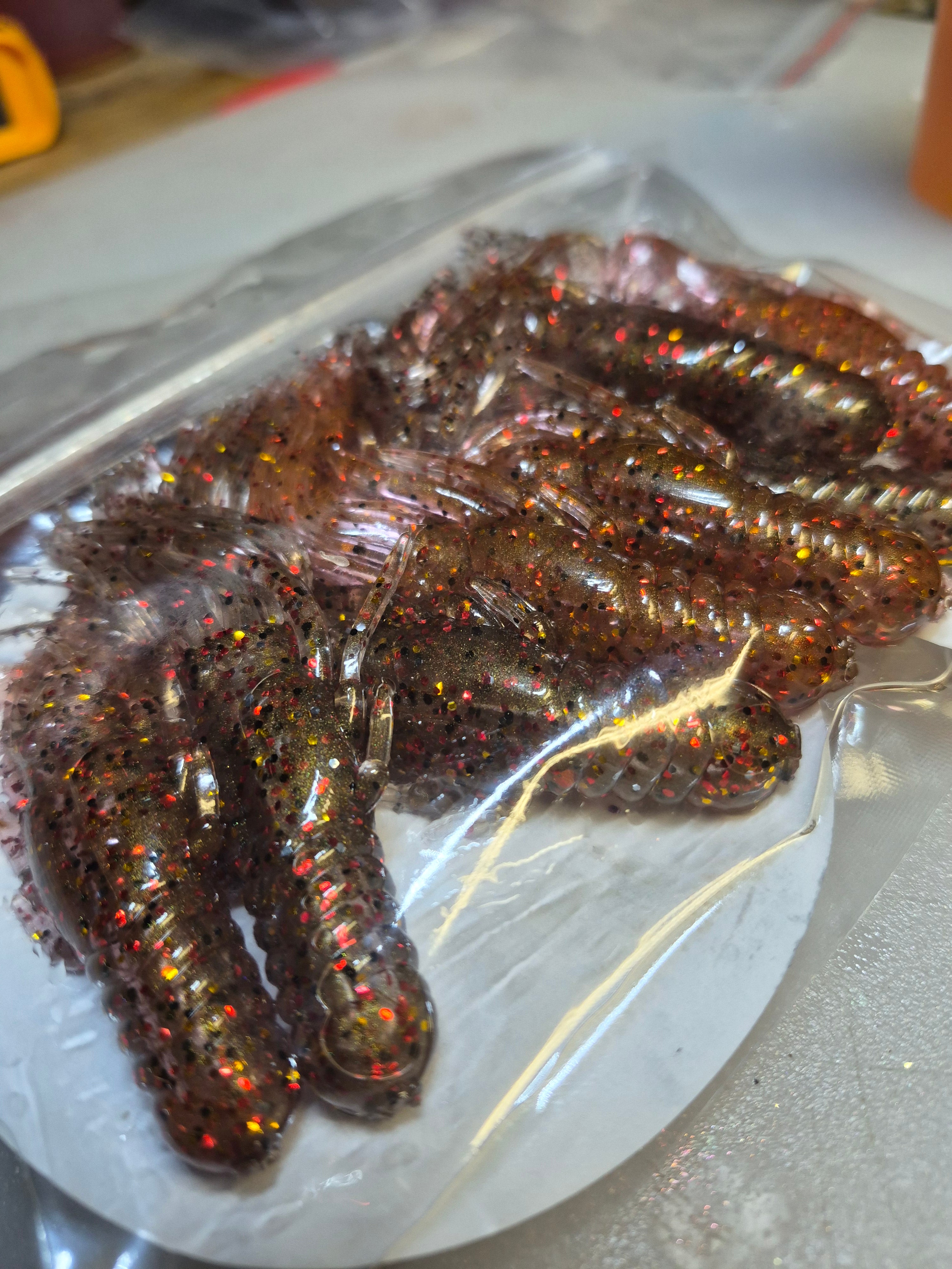 THE KRAWKIN 4" HYBRID CRAW/TUBE BAIT