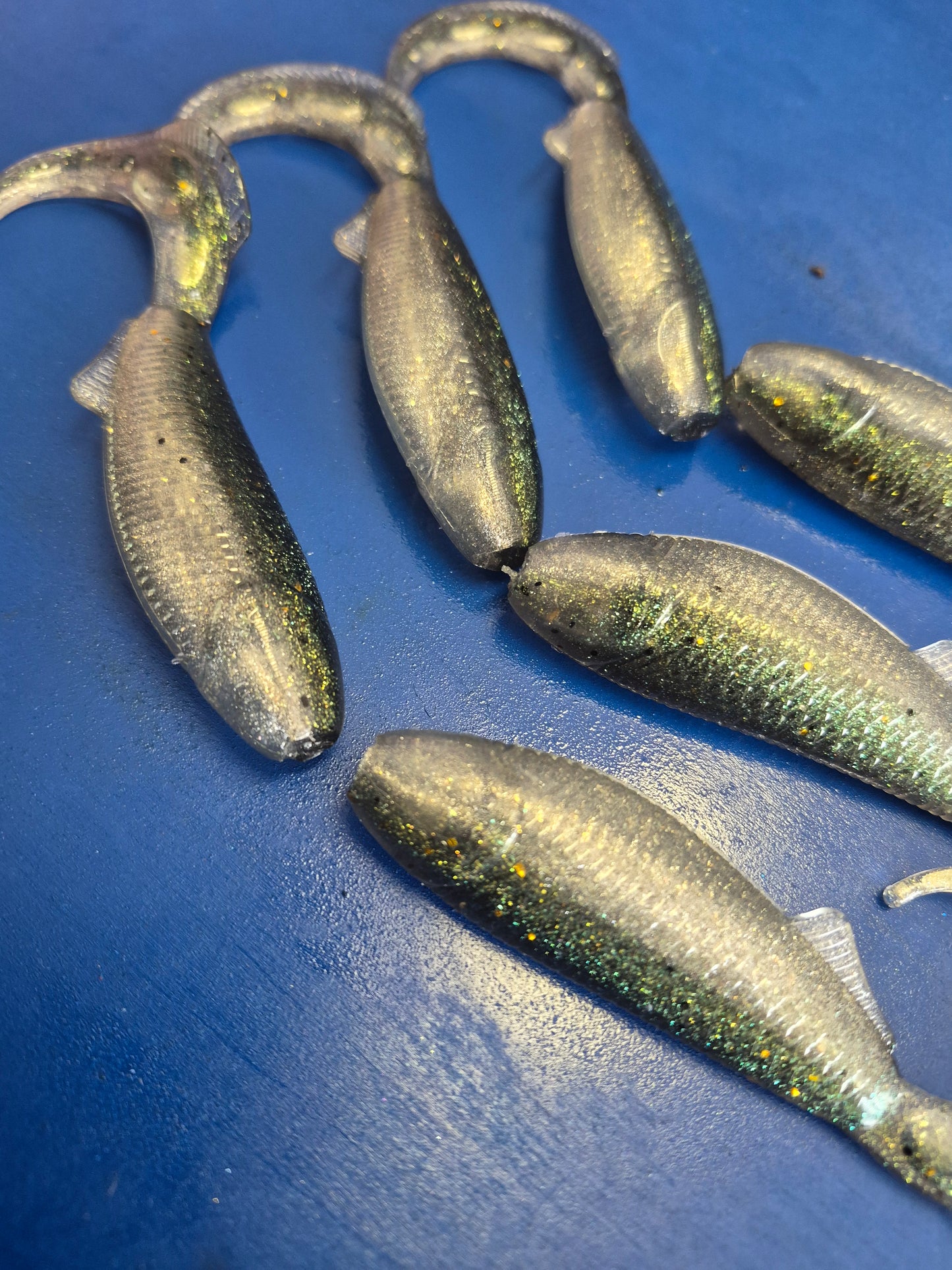 5.4" REAPER TAIL TOXIC SILVER
