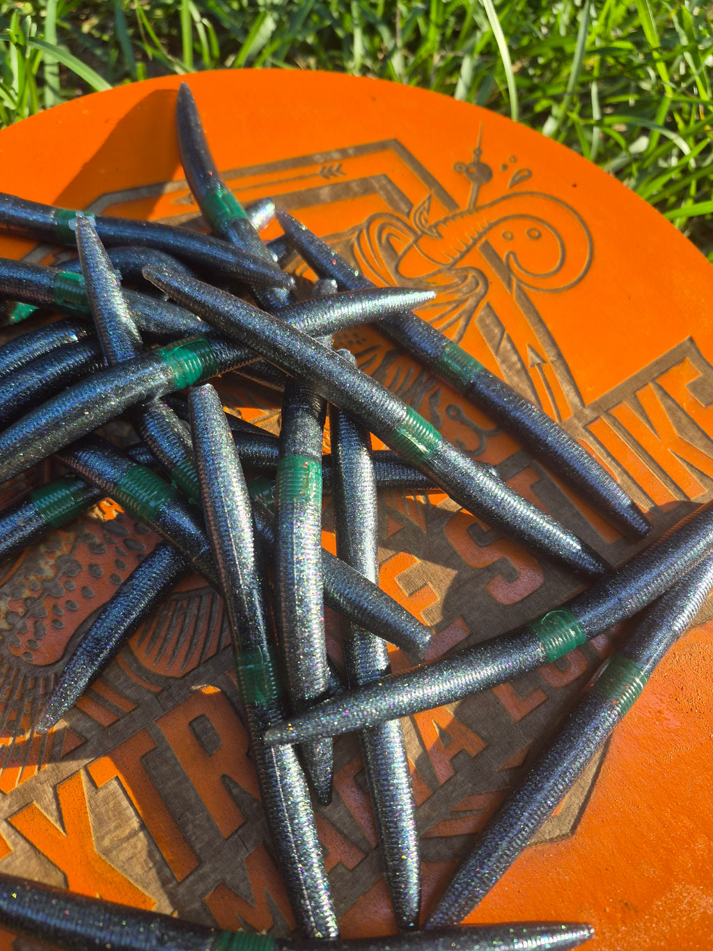 The ENFORCER 5"stick bait with reinforced hook sleeve NO SALT