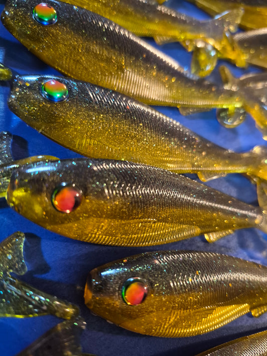 THE General 4.3 SWIMBAIT GOLDEN CHAOS