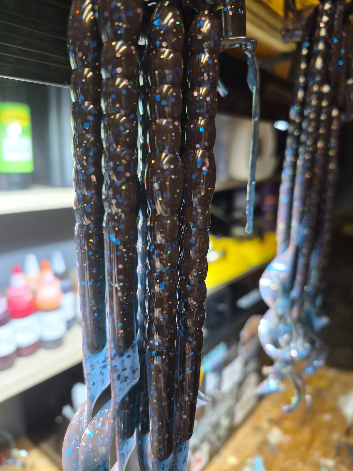 THE LEGEND 10-inch ribbon worm BLUE CRAW