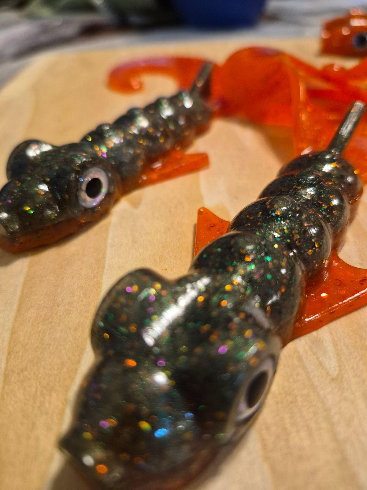 8" RIVER KRAKEN 2pk HUNTERS ORANGE