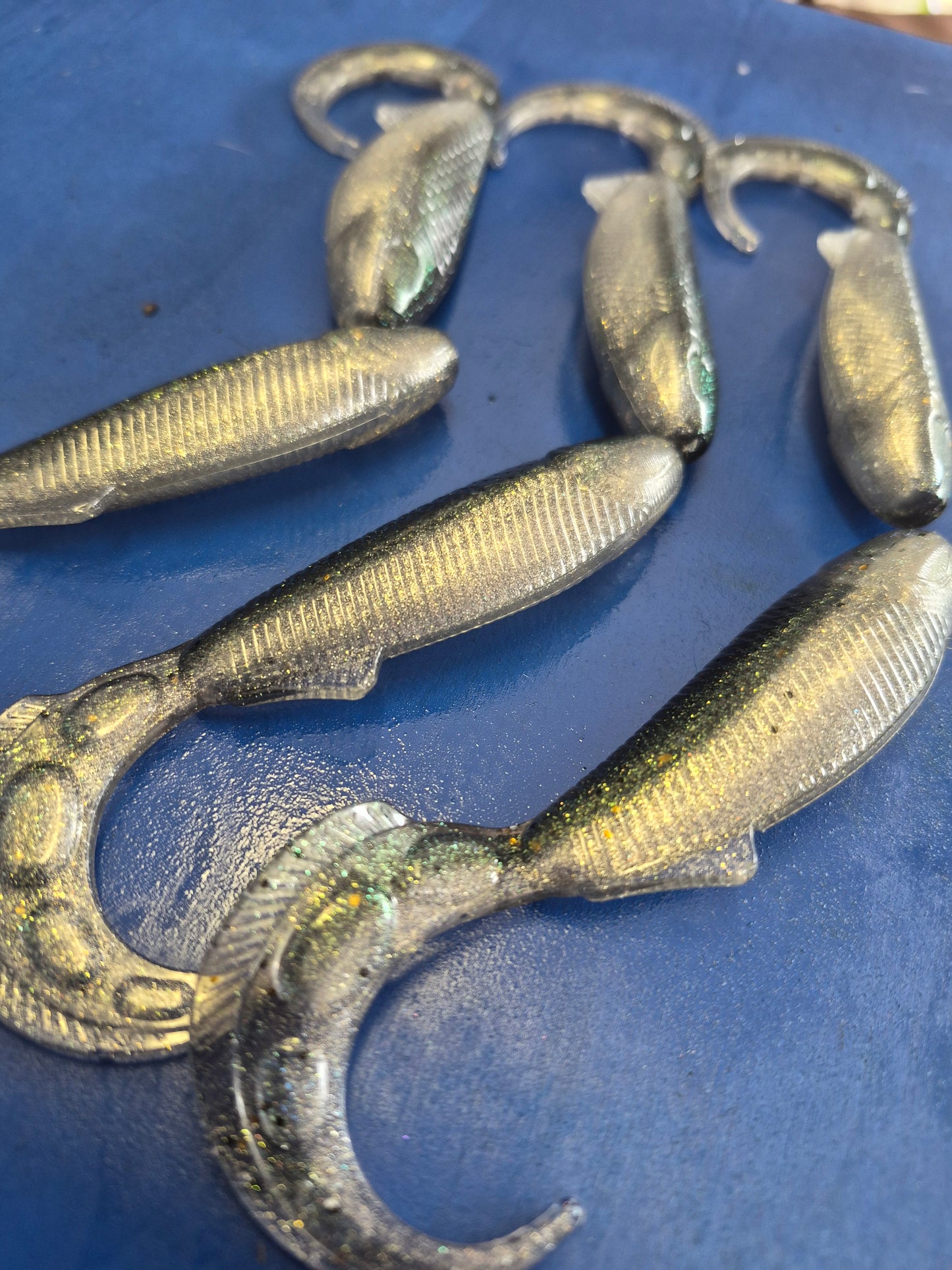 5.4" REAPER TAIL TOXIC SILVER