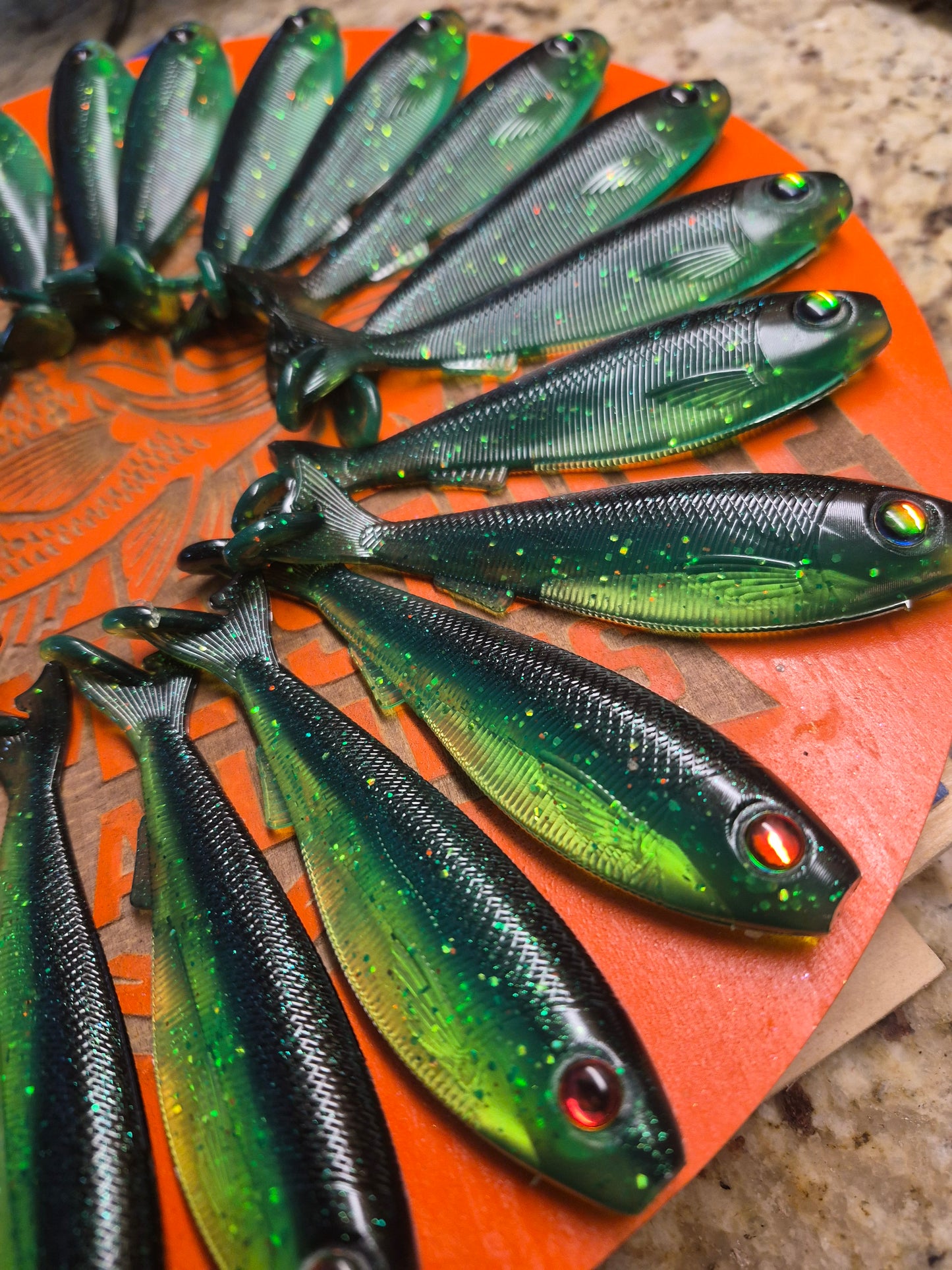 THE GENERAL 4.3 SWIMBAIT with hook recesses BIOHAZARD