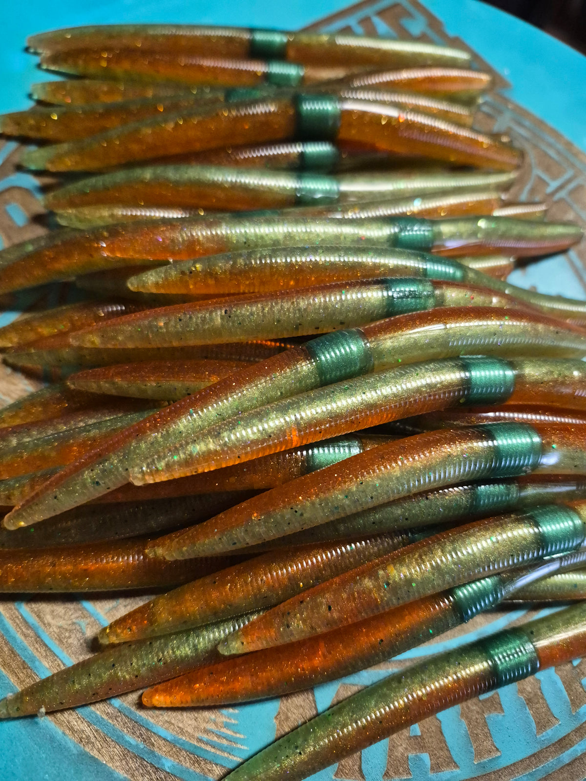 THE ENFORCER 5"stick bait with reinforced hook sleeve BLU-GIL