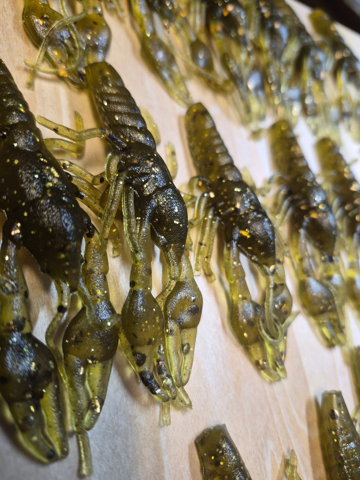 The Capo 3.5 crawfish WATERMELON BROWN 8PK