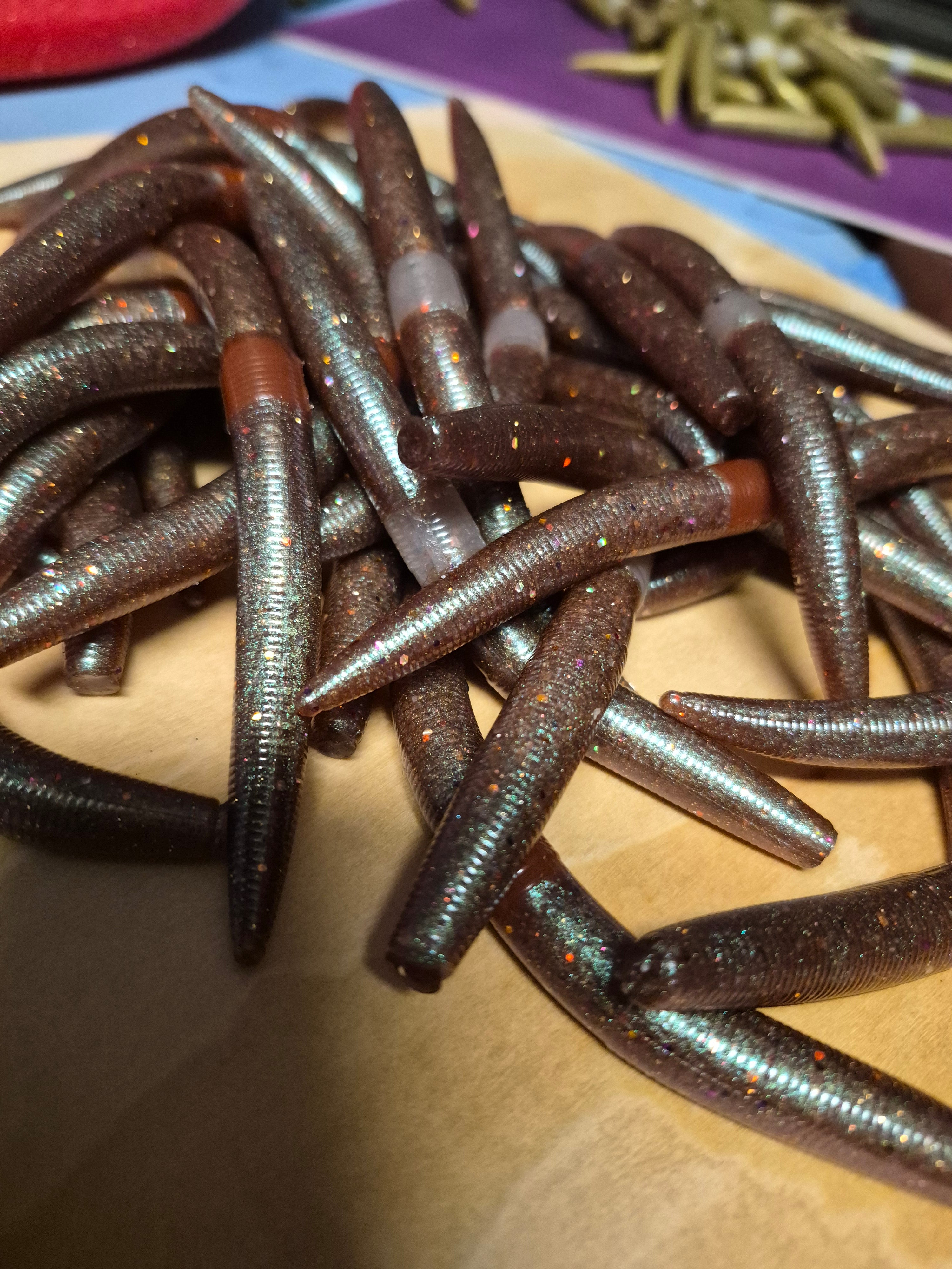 The ENFORCER 5"stick bait with reinforced hook sleeve Who's your DADDY