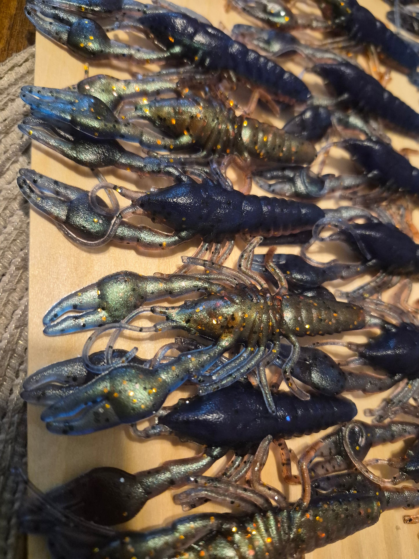 The Capo 3.5" Crawfish CHAMELEON BLUE