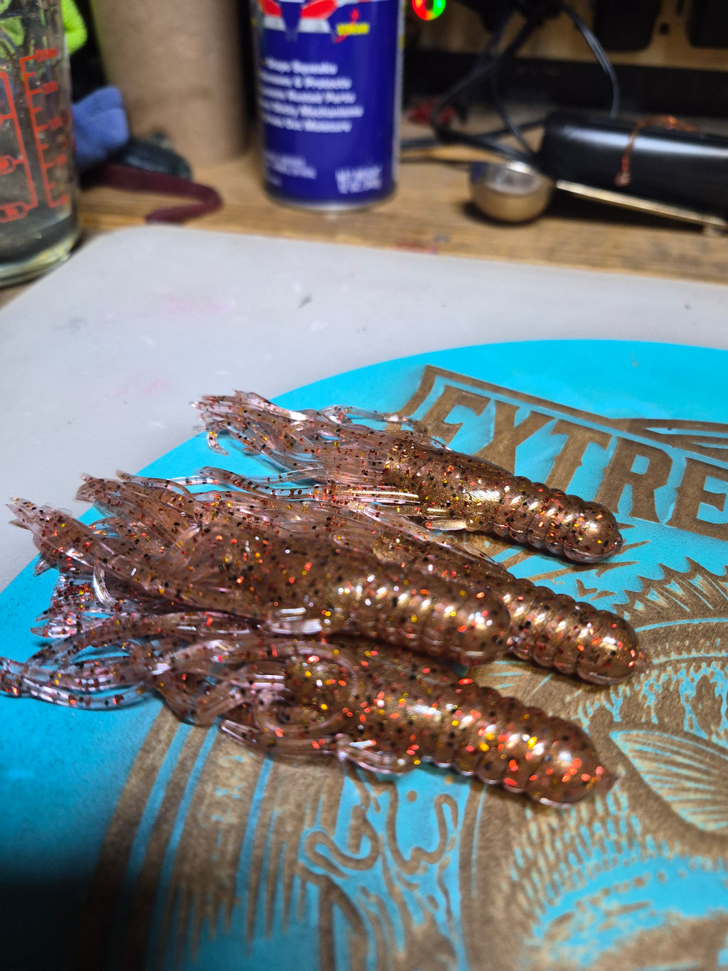 THE KRAWKIN 4" HYBRID CRAW/TUBE BAIT