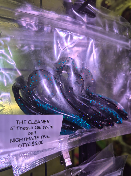 THE CLEANER 4" FINESSE GRUB TAIL SWIMBAIT