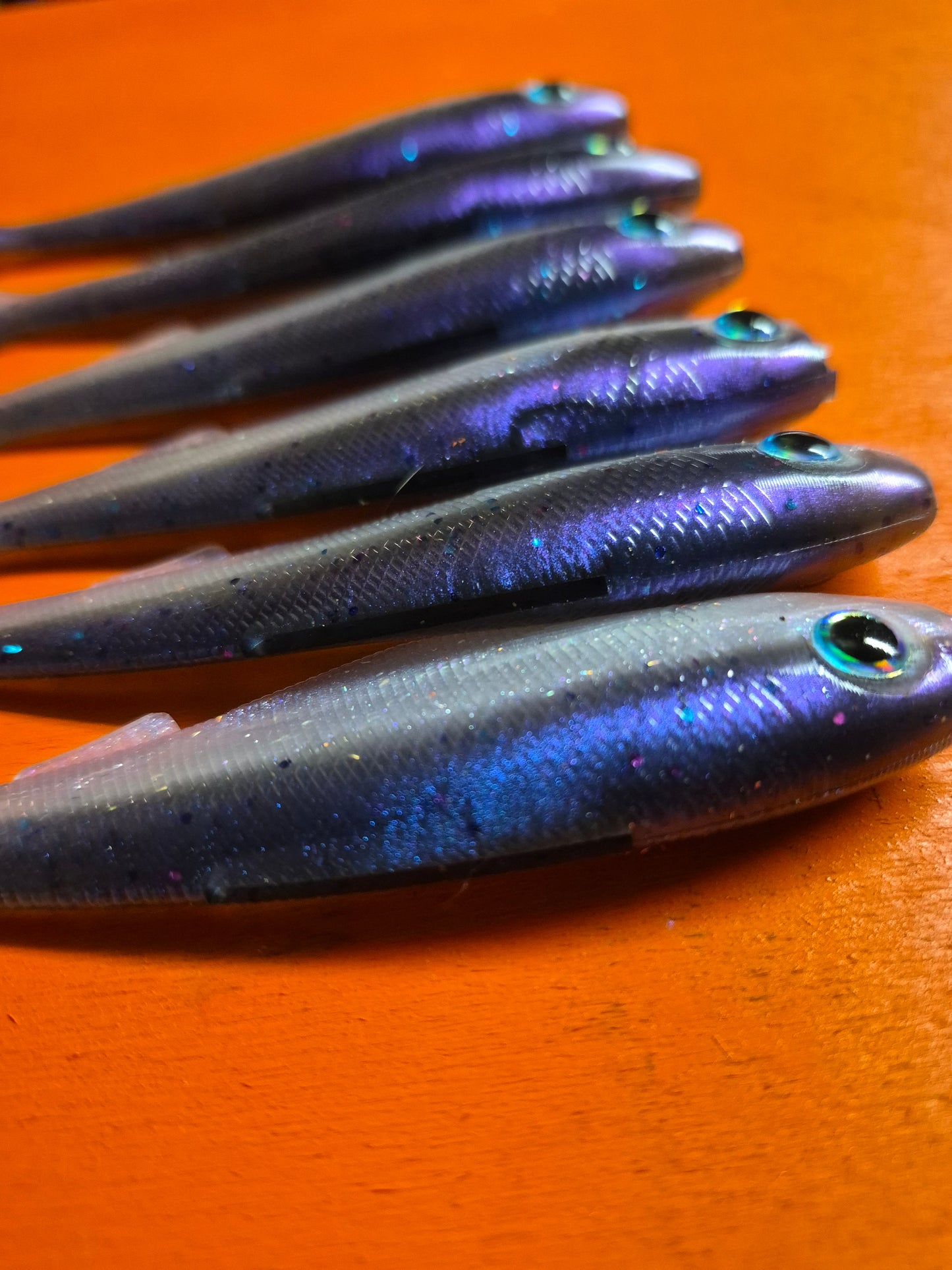 The General 4.3" SWIMBAIT Colorshifting ELECTRIC BLUE