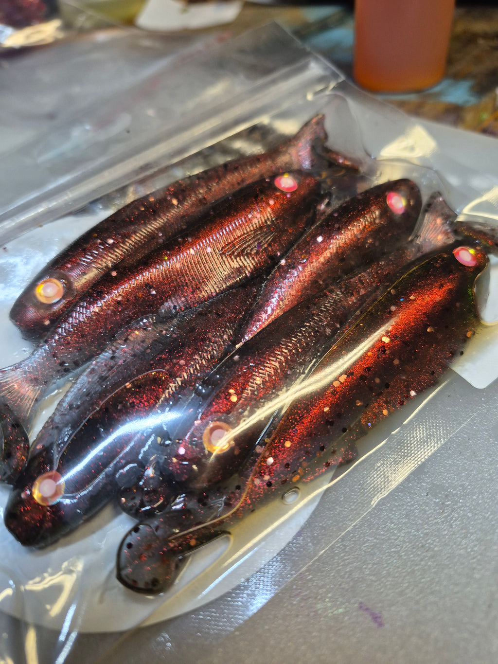 THE GENERAL 4.3" EPIC SLAY BAITS 2 hook recesses.