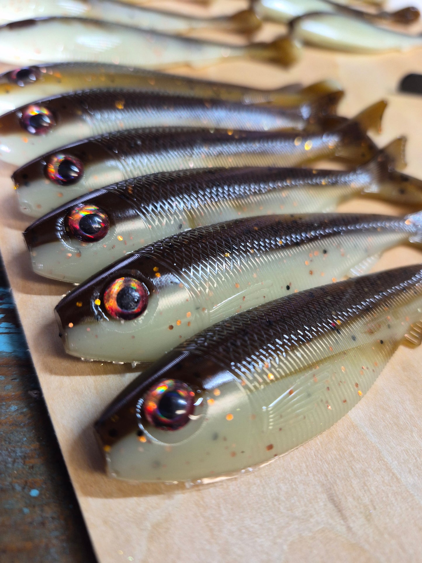 THE GENERAL 4.3 SWIMBAIT WHISKEY SHINER