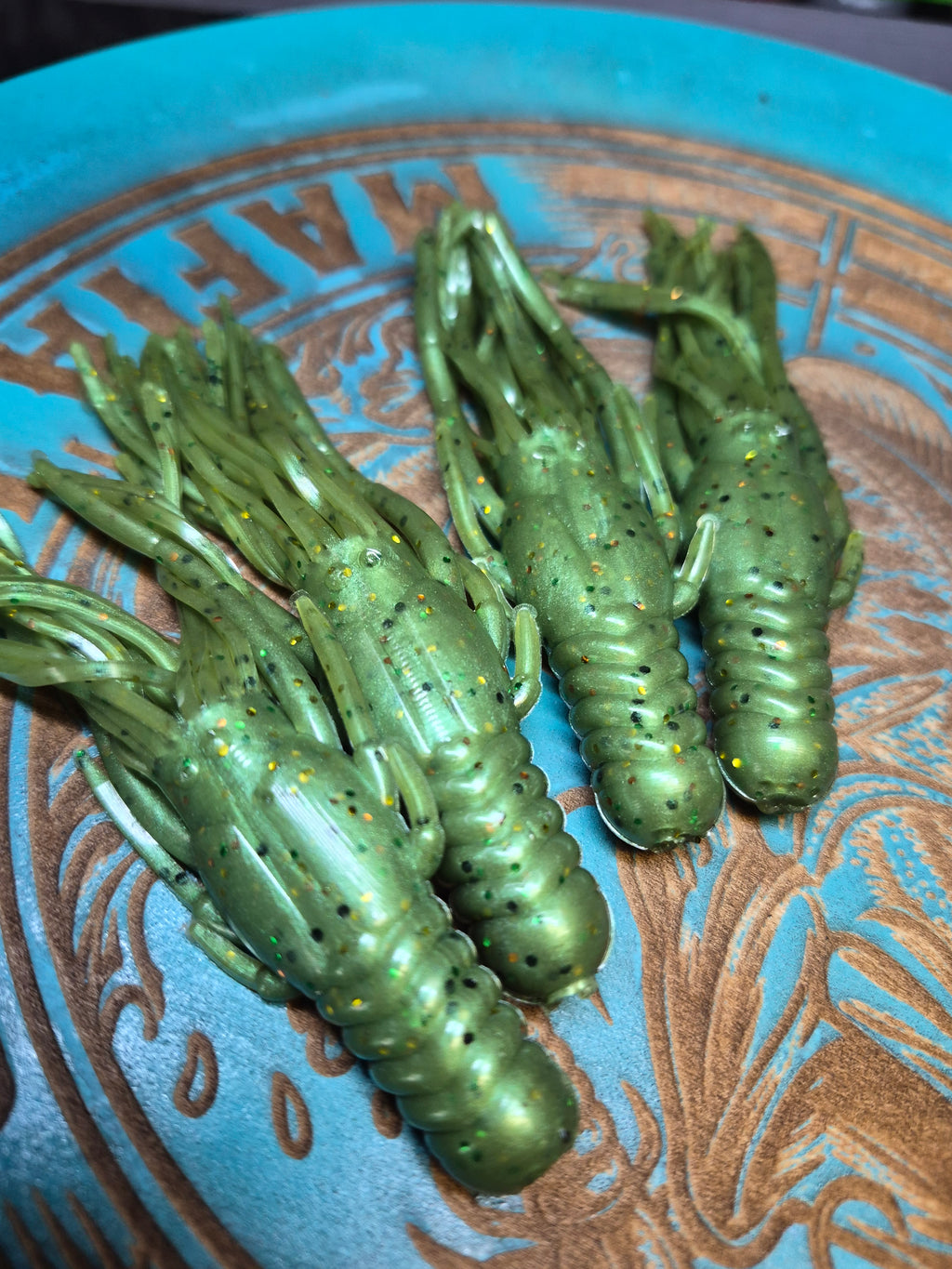 THE KRAWKIN 4" HYBRID CRAW/TUBE