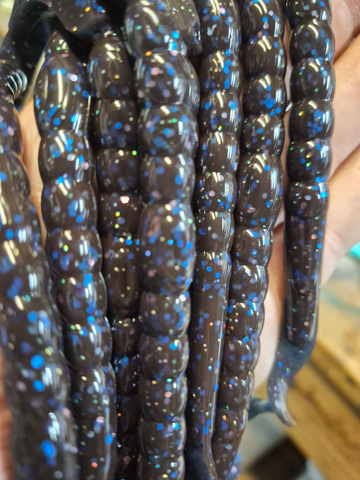 THE LEGEND 10-inch ribbon worm BLUE CRAW