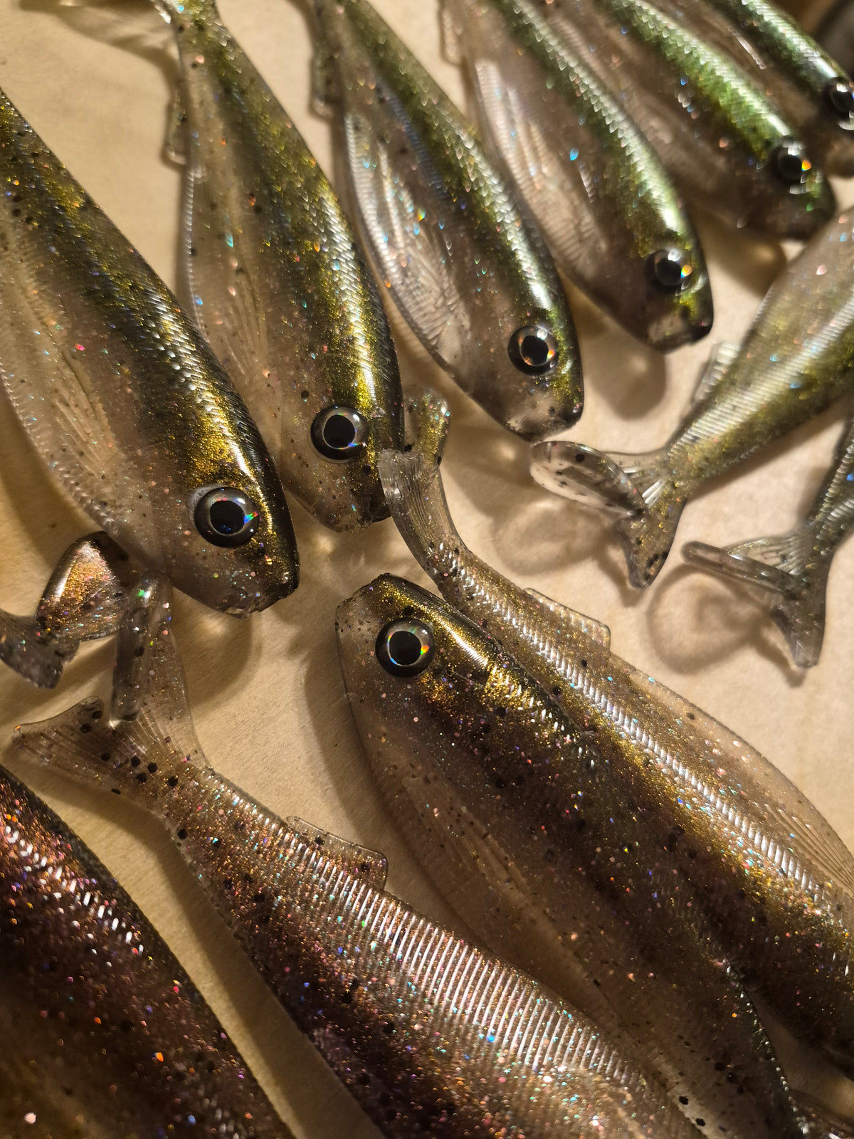 THE General 4.3 SWIMBAIT CHAOTIC SHINER